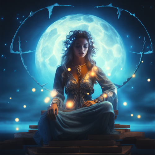 🌕🌈 Unleashing the Cosmic Powers: Super Full Moon in Aquarius 🌕🌈