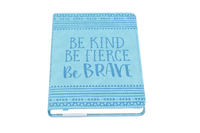 Velvety Blue Journal for Activating Kindness, Fierceness + Bravery