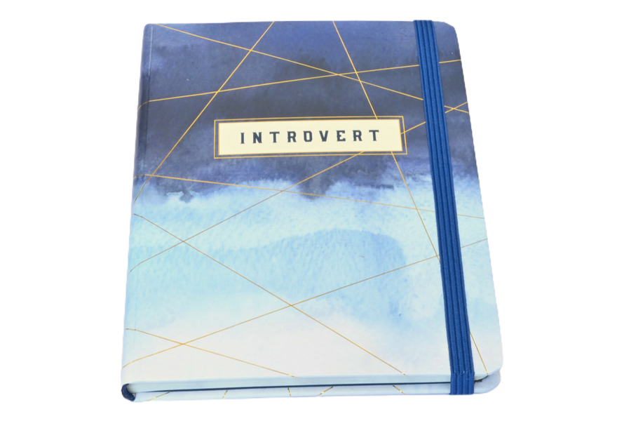 Sky Clad Blue INFJ INFP Journal for Recording Introvert's Innermost Thoughts