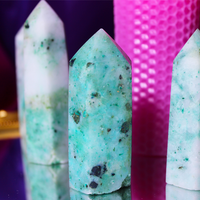 Mini Amazonite Crystal Generator for Clear + Heartfelt Communication