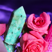 Mini Amazonite Crystal Generator for Clear + Heartfelt Communication