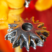 Aztec Sunfire Candle Holder for Honoring the Sun Empires