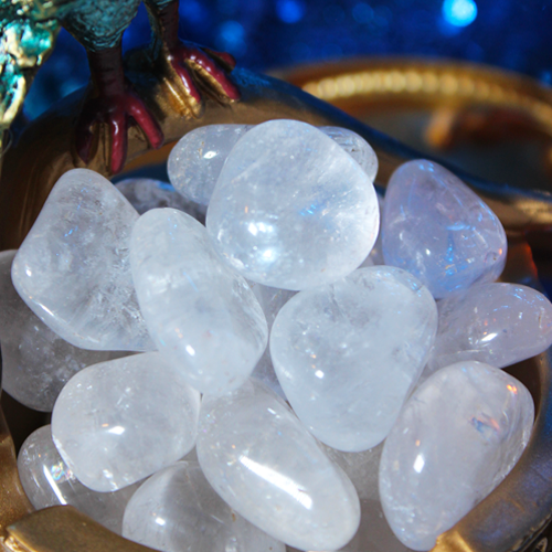 Tumbled Clear Quartz for Intensifying + Invoking your Intentions