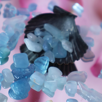 Blue Aquamarine Chips for Soulful Self-Expression
