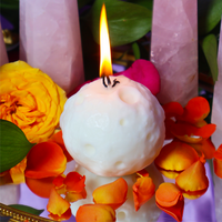 Full Moon Magical Candle for Connecting to Your Spiritual Insight