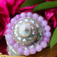 Magenta Quartz Bracelet for Leading with Love