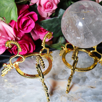 Crystal Ball Holder & Sphere Stand for Elevating Your Crystal Magic