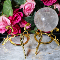 Crystal Ball Holder & Sphere Stand for Elevating Your Crystal Magic