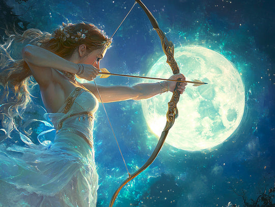 🌕🏹 Full Moon in Sagittarius: Arrows of Truth & Firelight Expansion 🔥🌕