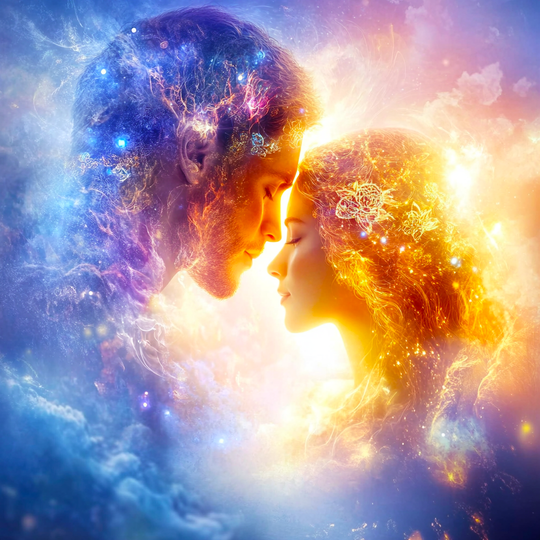 🔥 Twin Flames: A Cosmic Dance of Souls 🔥 ✨ What It Means to Reunite with Your Divine Mirror ✨