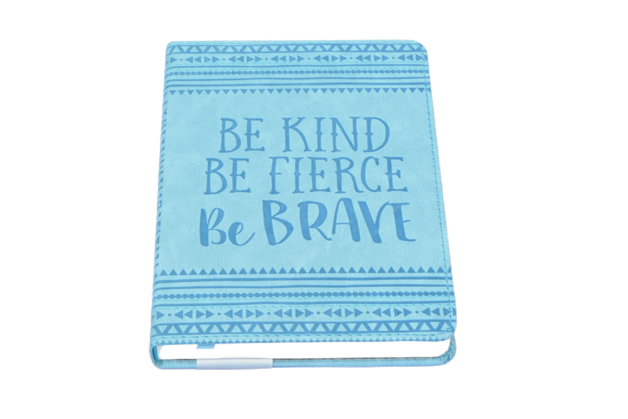 Velvety Blue Journal for Activating Kindness, Fierceness + Bravery