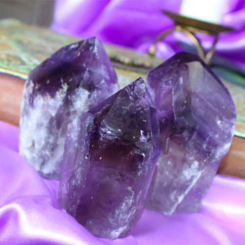 Raw Amethyst Crystal Generator for Ultimate Enlightenment + Sacred Vision