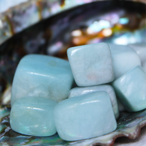 Aquamarine Crystal for Gentle + Authentic Expression
