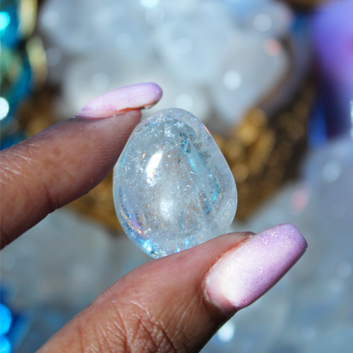 Tumbled Clear Quartz for Intensifying + Invoking your Intentions