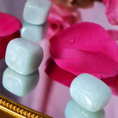 Aquamarine Crystal for Gentle + Authentic Expression