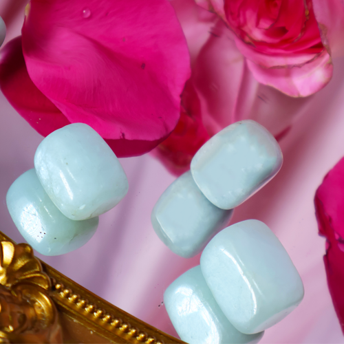 Aquamarine Crystal for Gentle + Authentic Expression