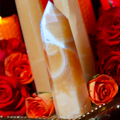 Orange Calcite Generator for Igniting Your Inner Fire & Creative Flow