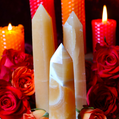 Orange Calcite Generator for Igniting Your Inner Fire & Creative Flow