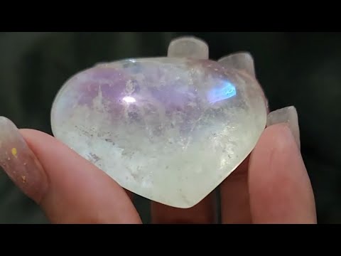 Angel Aura Quartz Hearts for Connecting to your Spirit Guides