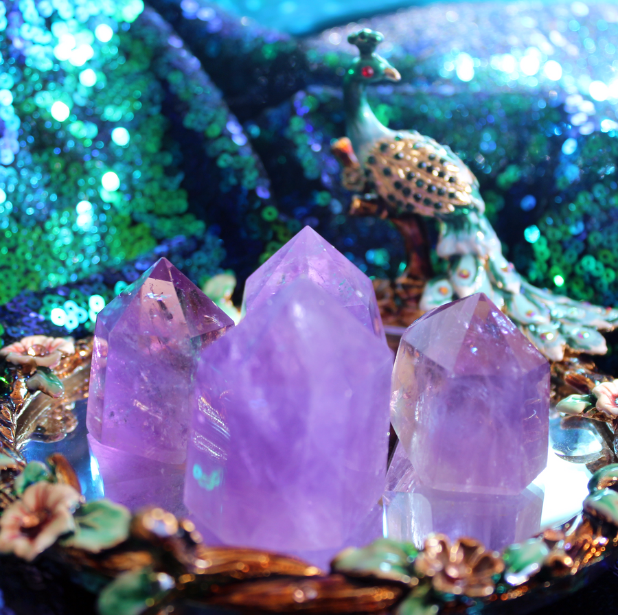 Amethyst Generator for Connection with your Deepest Intuition + Highest Wisdom