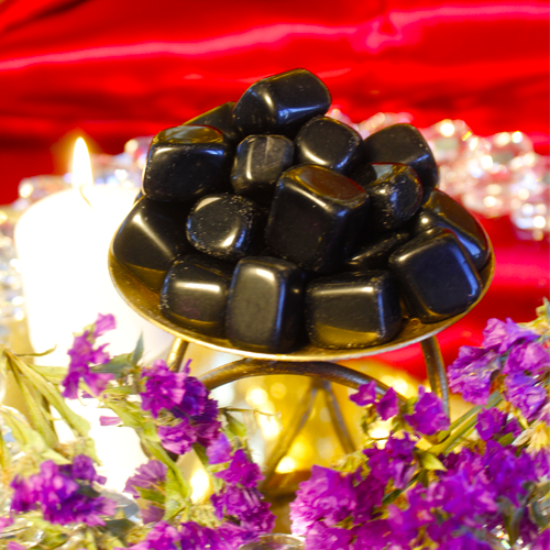 Black Obsidian Crystal for Safeguarding Your Energy