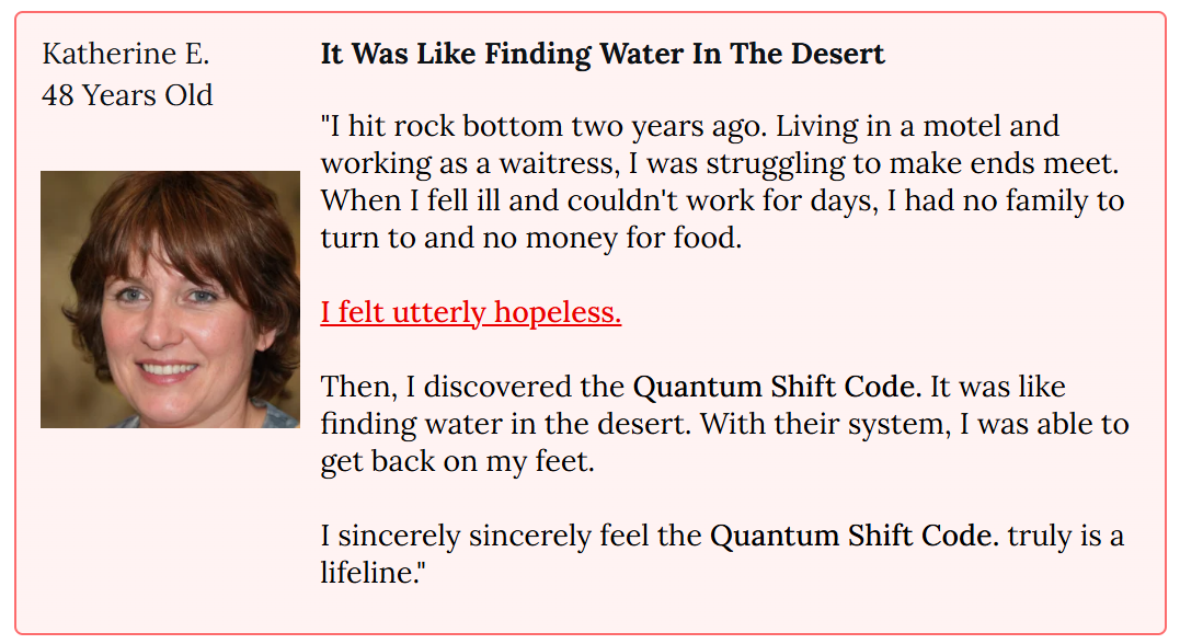 Quantum Shift Code customer reviews